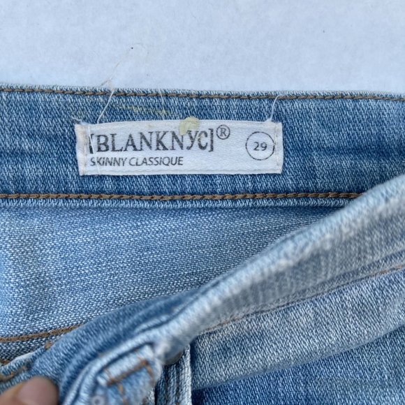 Blank NYC Skinny Classique Splatter Jeans 29 - Picture 6 of 9